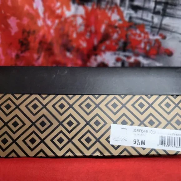 Charles David Block-Heel Sock Booties - Picture 5 of 5